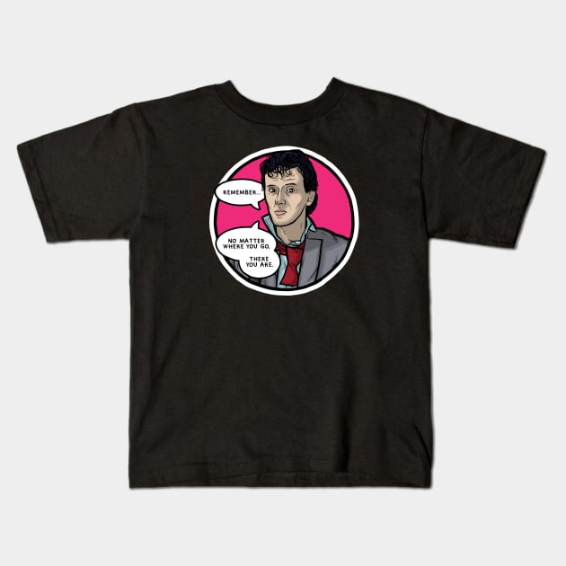 Buckaroo Banzai Kids T-Shirt by Baddest Shirt Co.